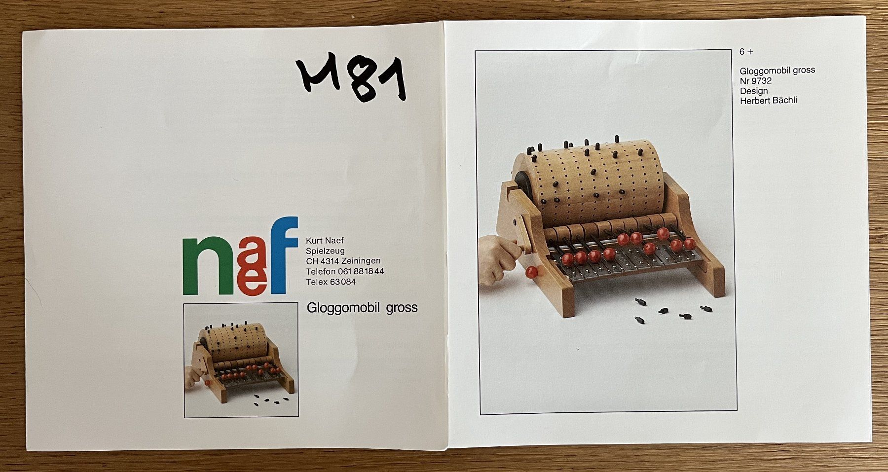 Naef Giocattoli: Gloggomobil Original Naef – Usato da Brugg AG venduto da Namibi 3