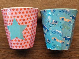 2 Stück Becher Rice Denmark neu
