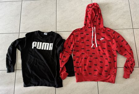 Sweatshirt Nike und Puma S