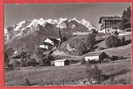 Zeneggen bei Visp - mit Pension Alpenblick - 1967 gestempelt