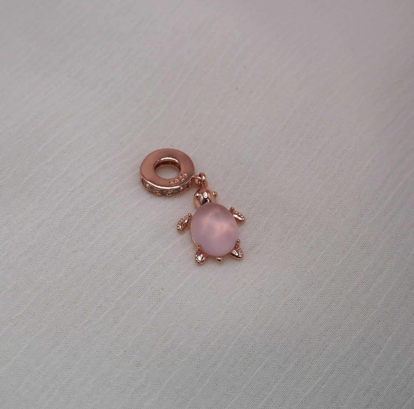 Ciondoli: Charm "Schildkröte Rosé" zu Pandora 925 Silber – Nuovo (secondo la descrizione) da Niederbüren venduto da Fidi5