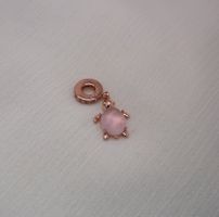 Charm "Schildkröte Rosé" zu Pandora 925 Silber