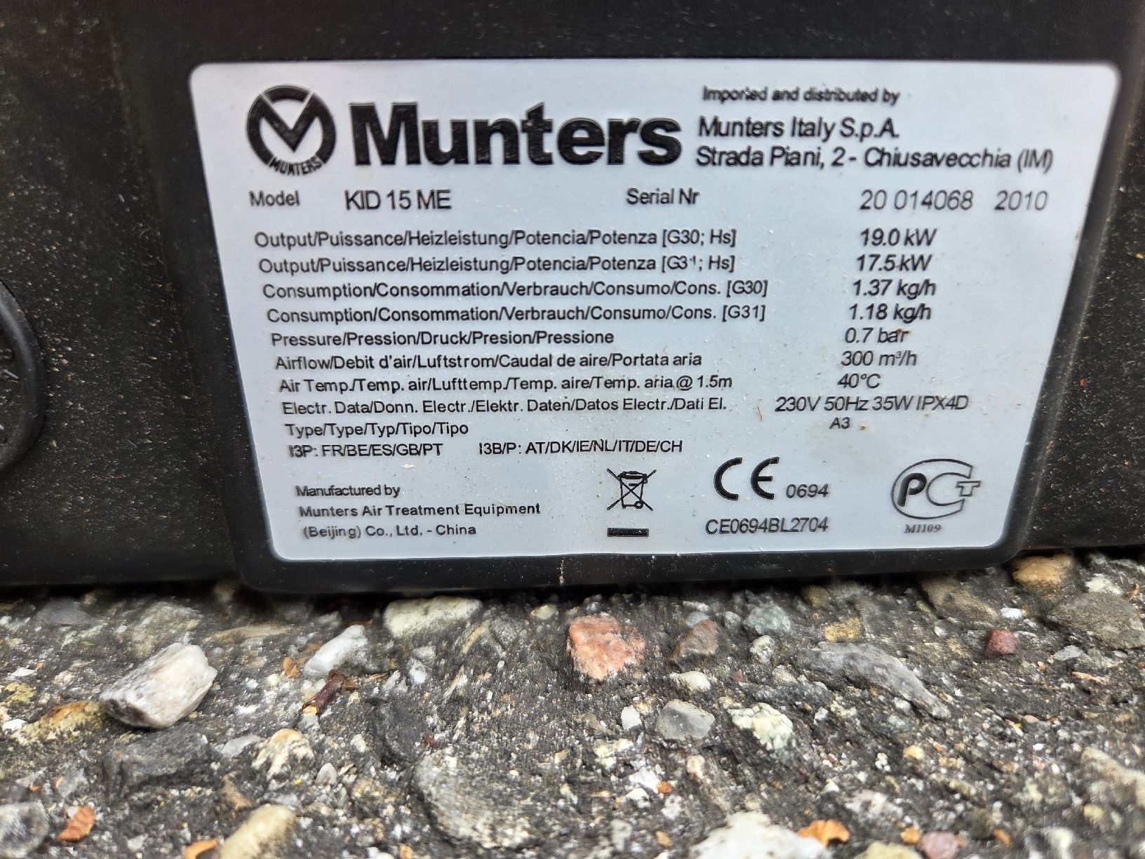 Radiateurs: Heizkannone mit Gas – D'occasion à Gunzgen par michu-81 2