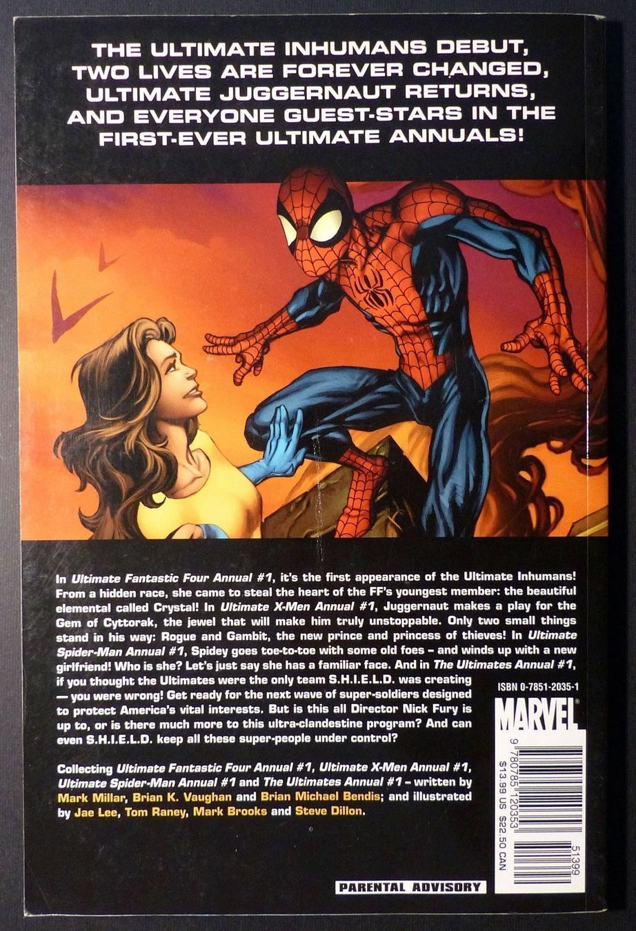 Fumetti: ULTIMATES 2 ANNUAL 1 + SPIDER-MAN ANNUAL 2 TPB MARVEL 2005-6 – Usato da Lugano venduto da YouWantUS 2
