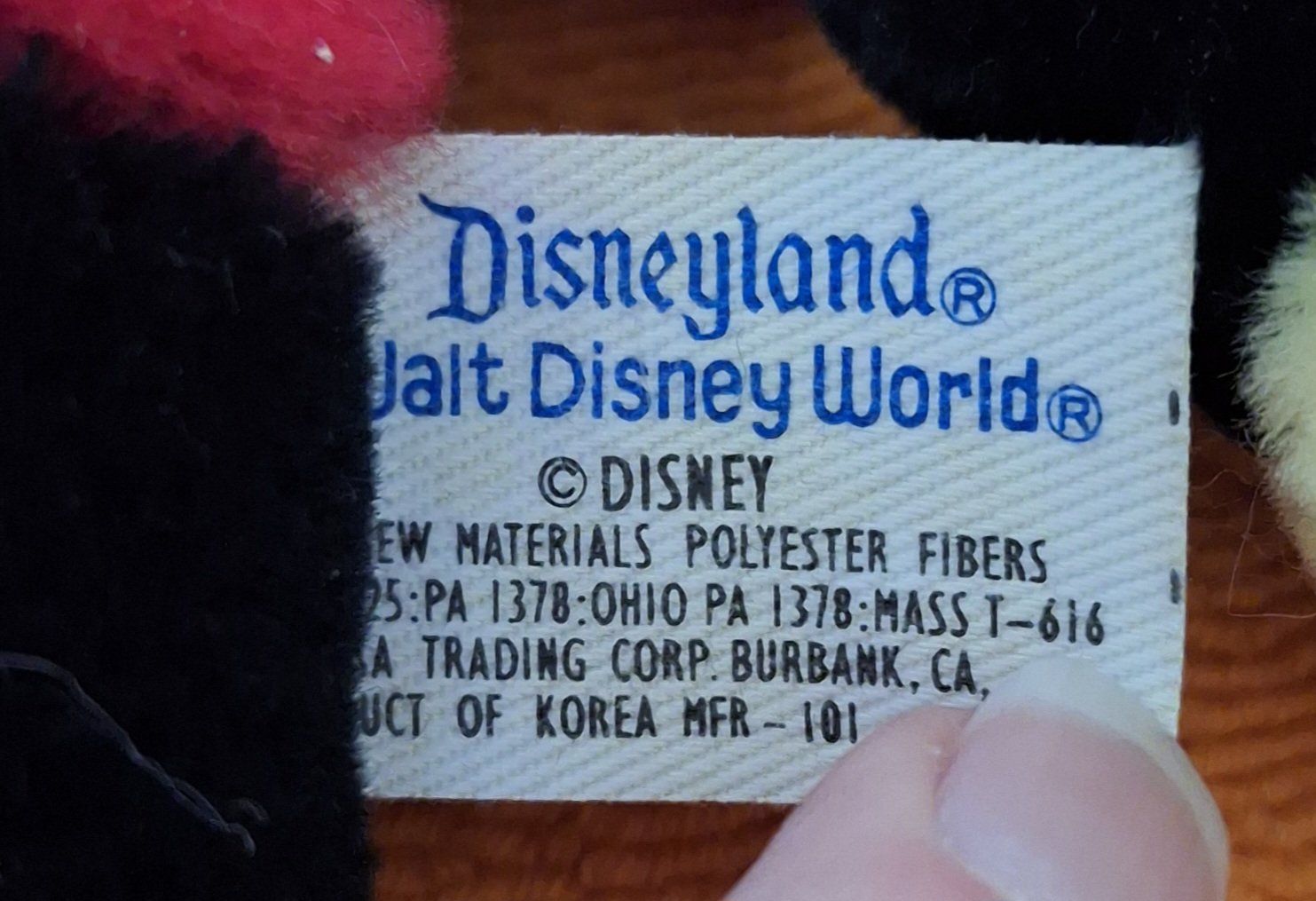 Disney Giocattoli: Original Diesneyland Mickey Mouse Plüschfigur / ca. 27cm – Usato da Muri AG venduto da spezielle_geschenke 5