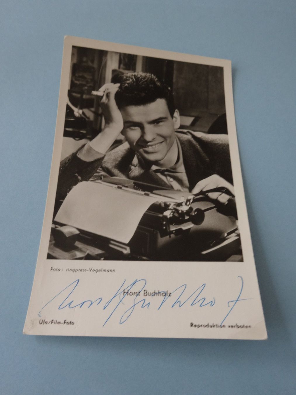 Autogramme: Autogrammkarte Horst Buchholz UFA – Gebraucht aus Neerach von jenny062