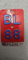Velonummer BL 88