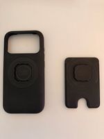 Quad Lock Hülle und Wallet neuwertig für iPhone 17 Pro