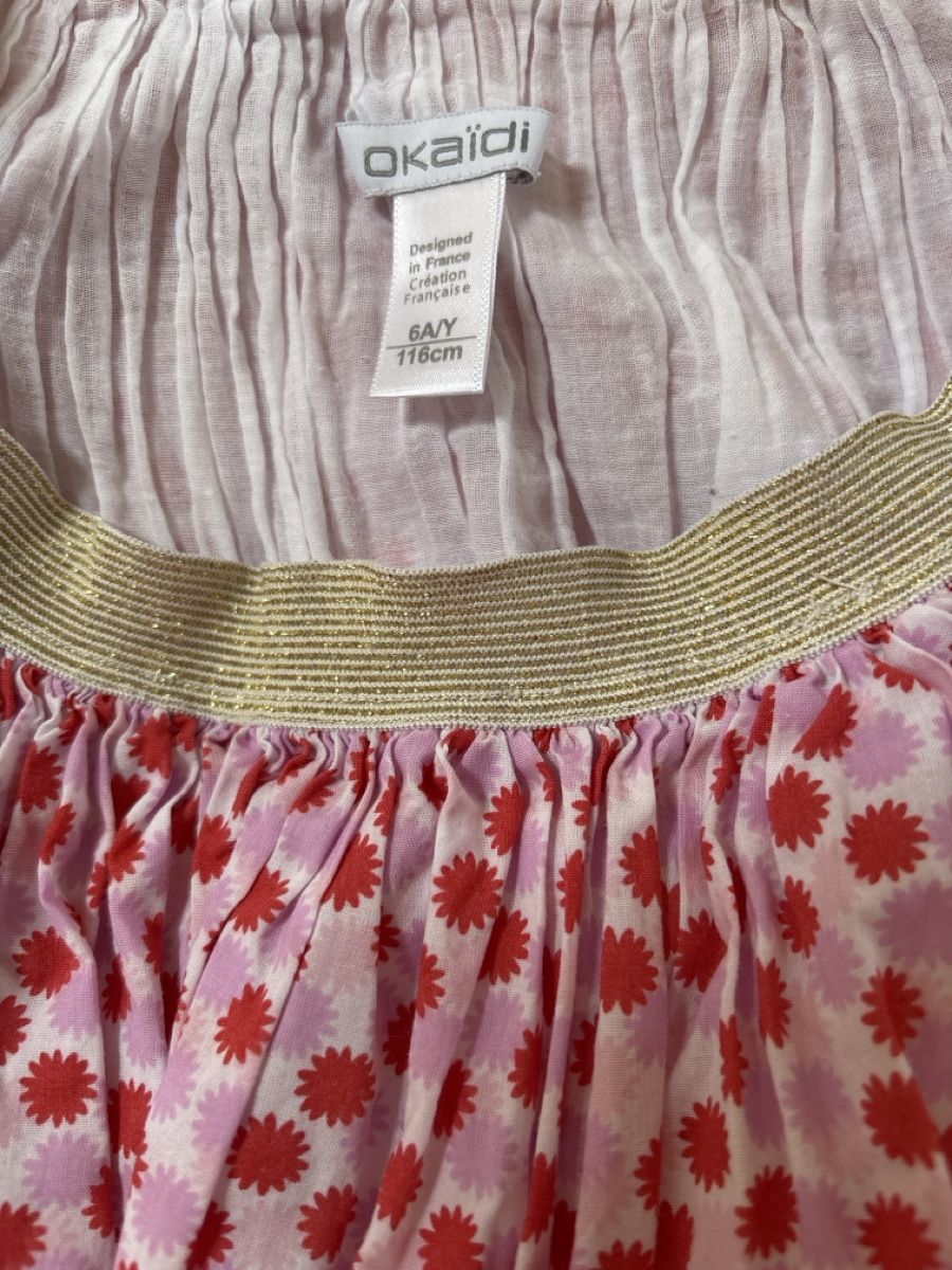 Okaidi Kleider & Röcke: Jupe Okaïdi motif fleurs 6 ans – Neu (gemäss Beschreibung) aus Lonay von hau_2pyt 2