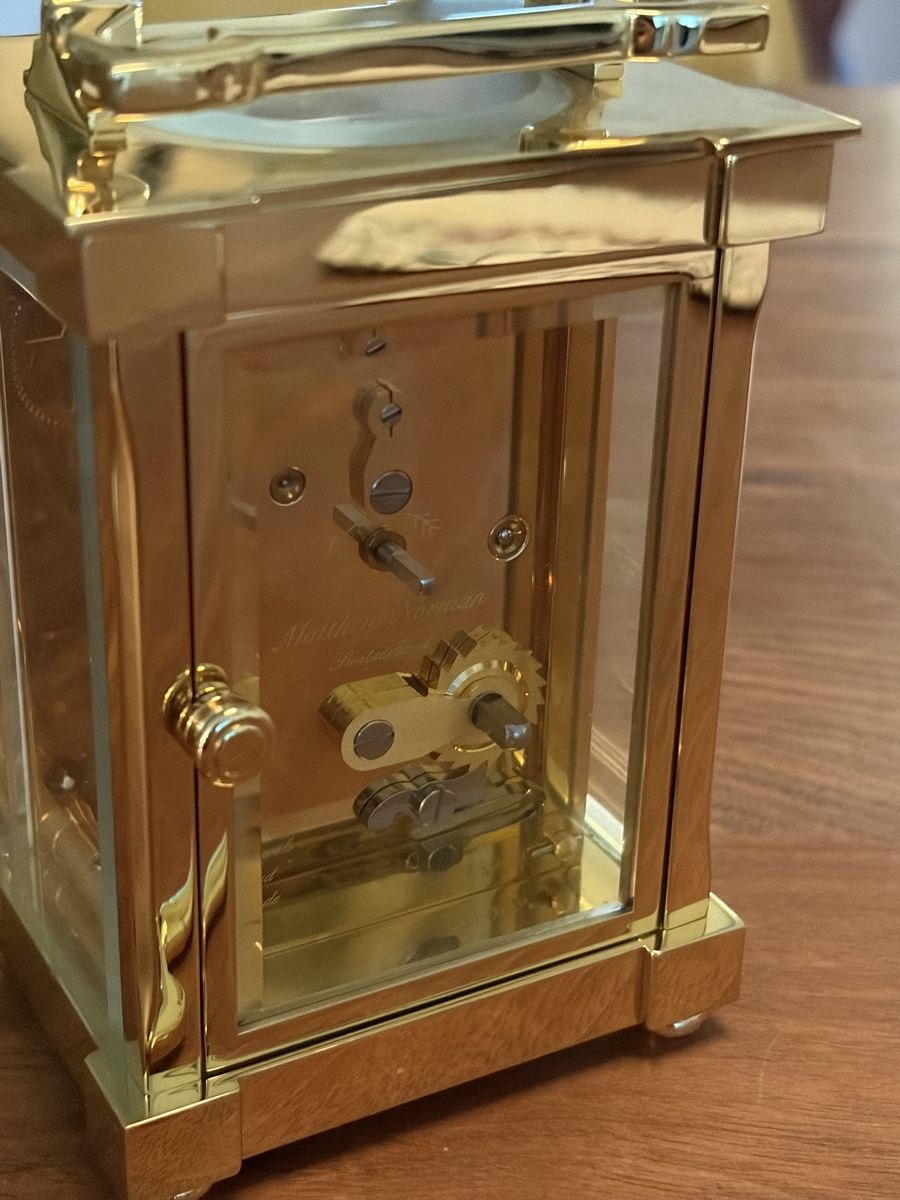 Orologi da terra & Orologi da parete: Tischuhr Mathew Norman – Usato da Zürich venduto da Airflow22 3