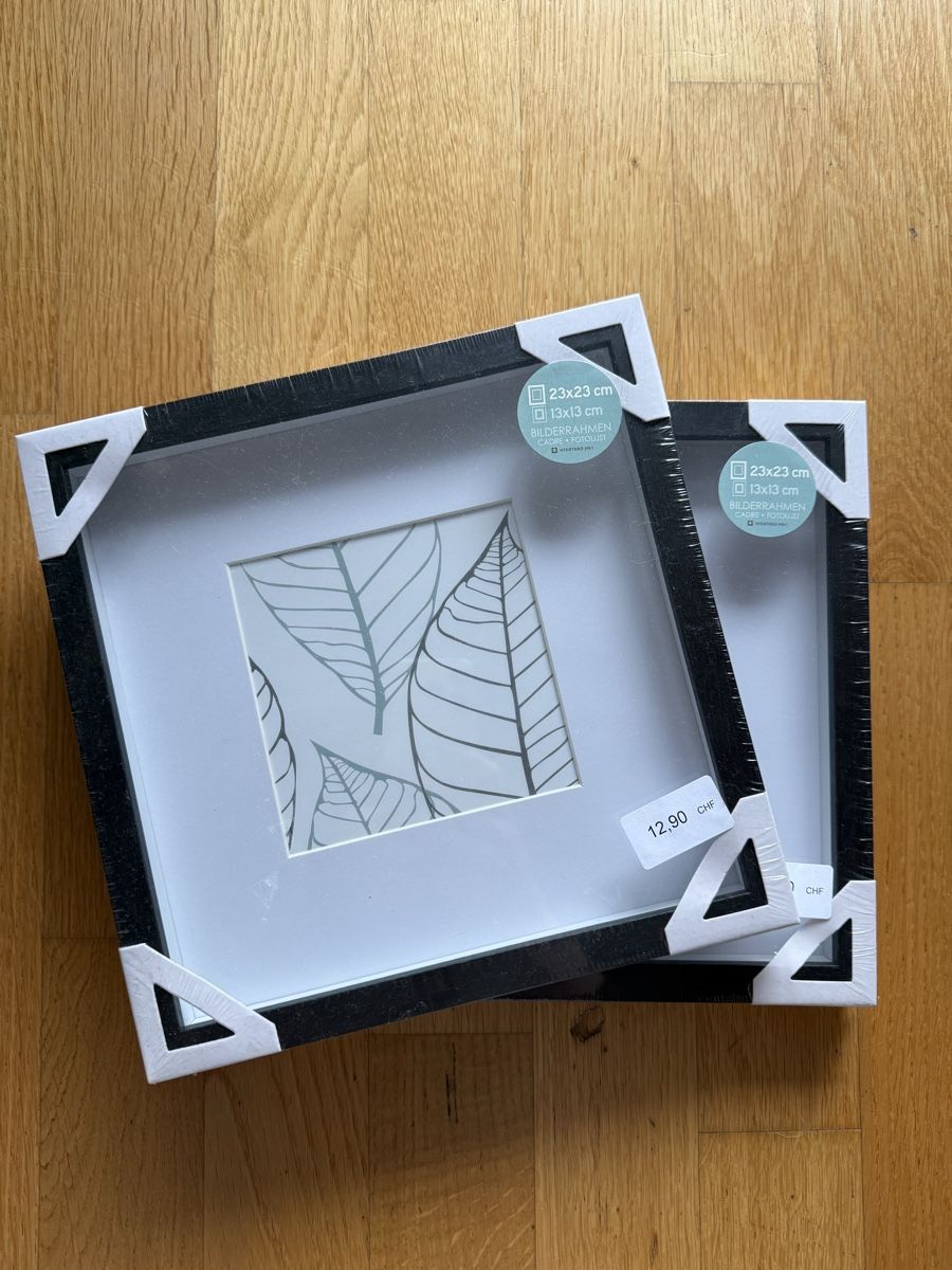 Bilderrahmen: Two Picture Frames – Neu und originalverpackt aus Zürich von han_x9xh