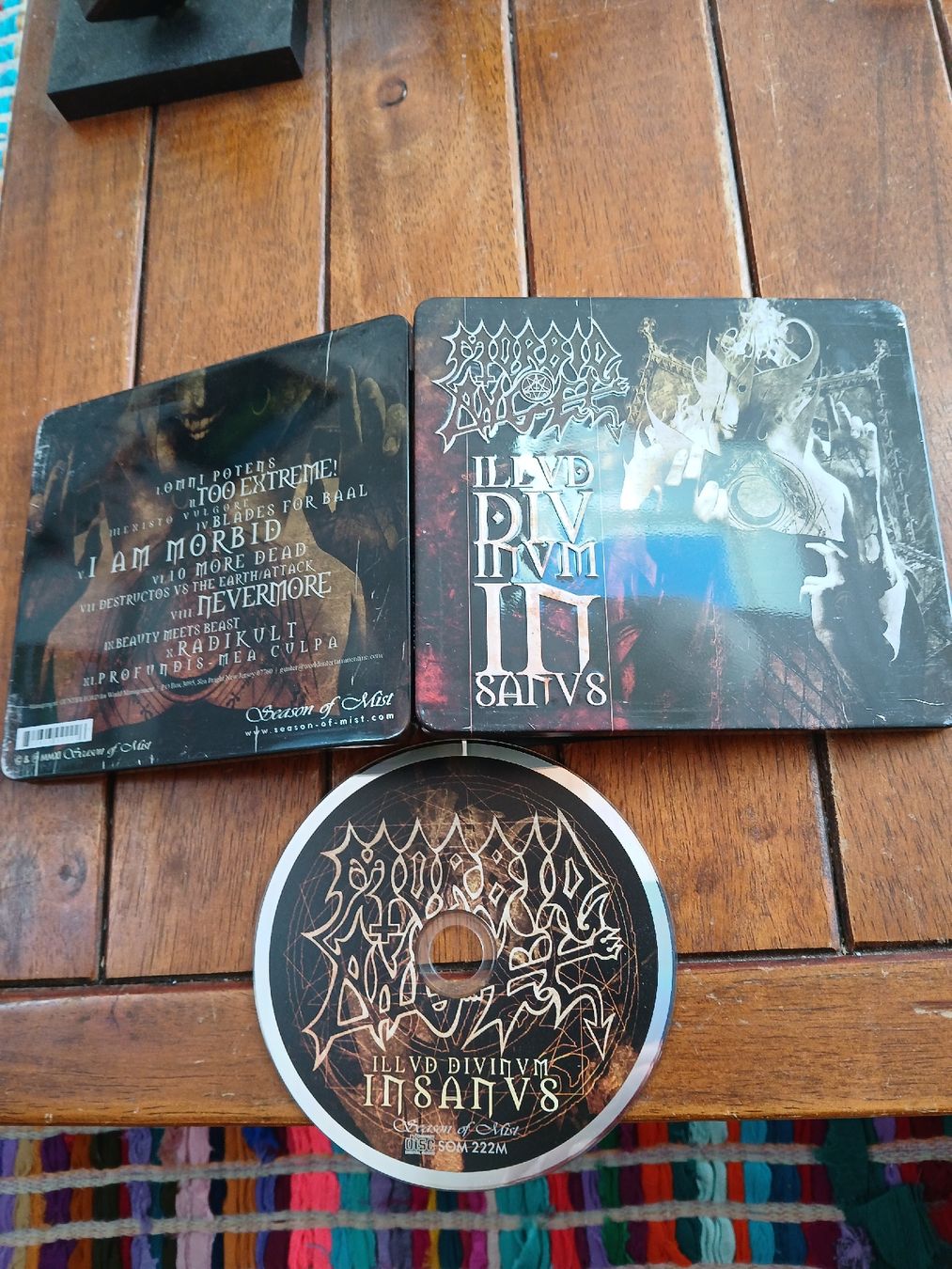 CD: morbid Angel- ill...(ltd metal box) – Usato da St-Cergue venduto da VeganWarrior