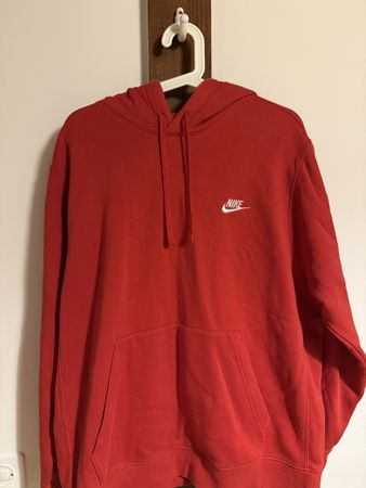 Sweat à capuche Nike rouge taille L