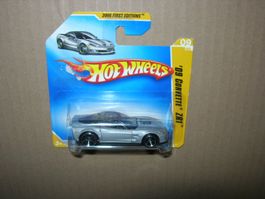 Corvette C6 ZR1 2009 silber * Hot Wheels 1:64