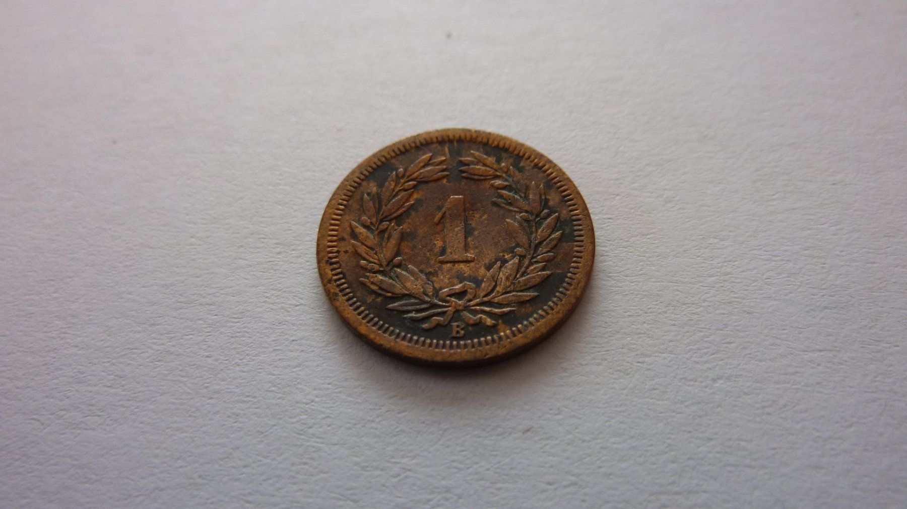Toutes les monnaies: Uralter Einräppler 1866, schön – D'occasion à Birrwil par Schnaepli 5