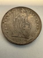 2 CHF Coin 1988 Helvetia  Weight 8.72g