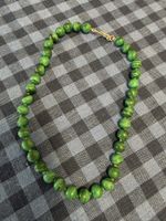 Malachit Collier und Ring Set schöner Zustand