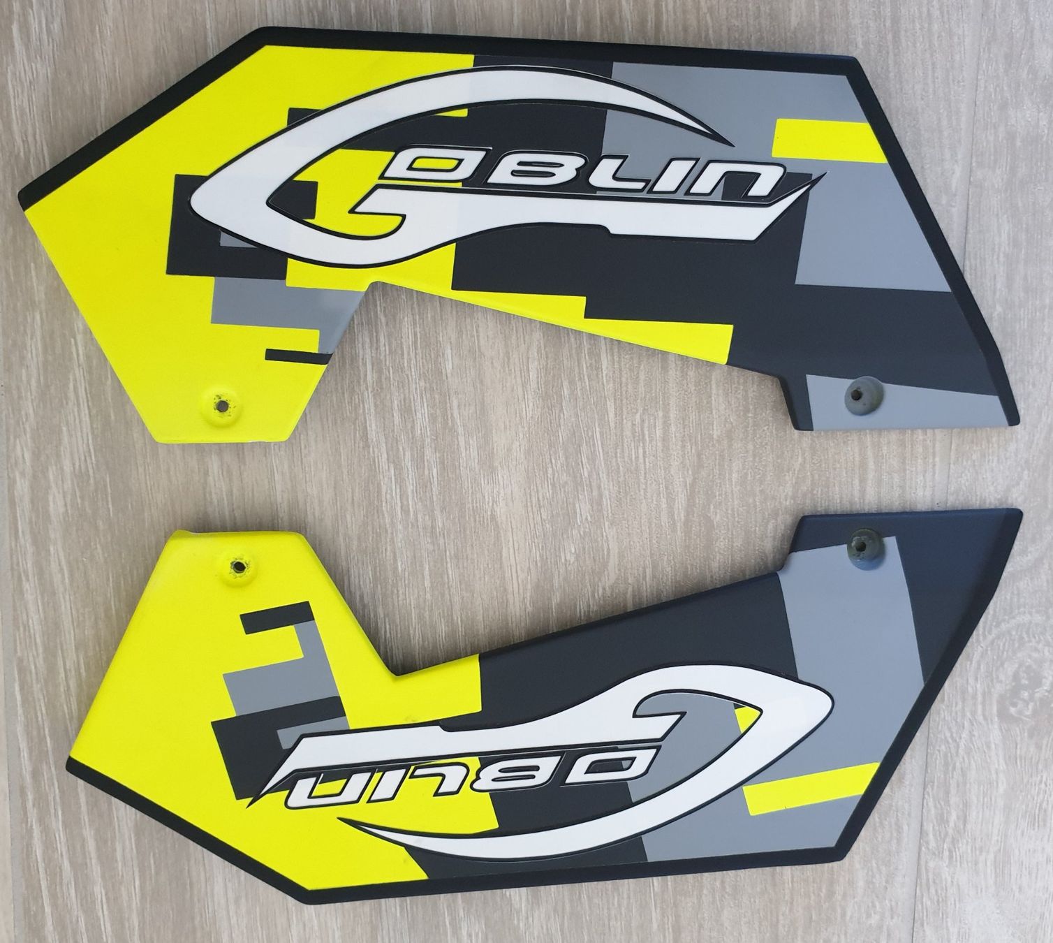 SAB RC Modellbau: SAB Goblin KRAKEN 700-er Side-Panels – Gebraucht aus Ohmstal von p-51d 2