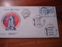 Sonderbrief Sowjetunion 1988, Weltraummotiv