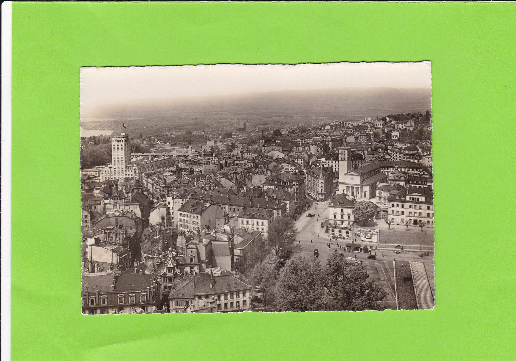 Cartoline postali: Lausanne, vue générale – Usato da St. Peterzell venduto da neckertal