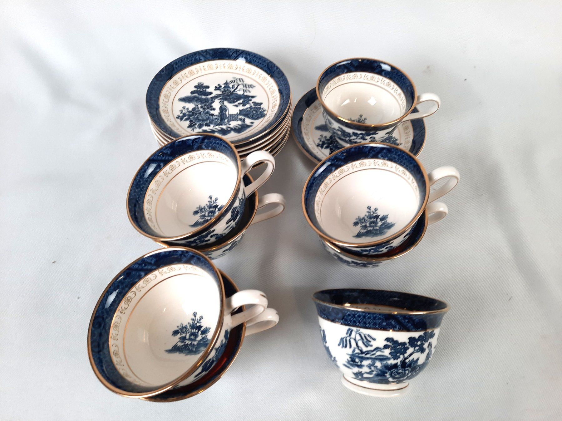 Set di piatti: DOUBLE PHOENIX NIKKO Japan, Geschirrset 48 Teilig – Usato da Beinwil am See venduto da Restwert_Beinwil 4