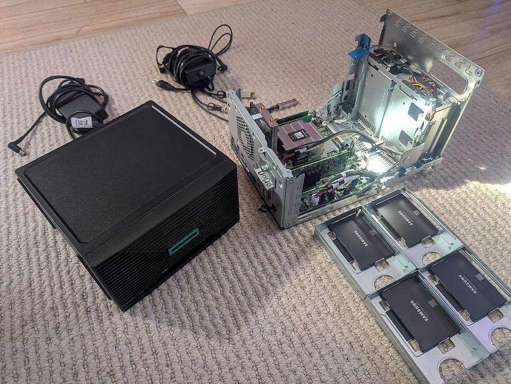 Hewlett Packard Server: HPE ProLiant MicroServer Gen11 - Top Zustand – Gebraucht aus Wangs von bru_8k8r 1