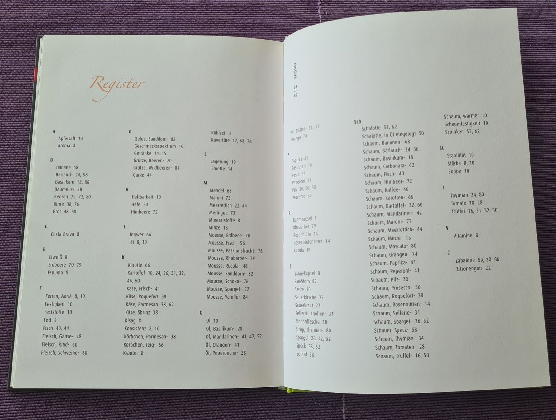 Libri: Espumas - Mousse & Schäume v. Thur Maag – Nuovo (secondo la descrizione) da Zumikon venduto da Rosa26 6