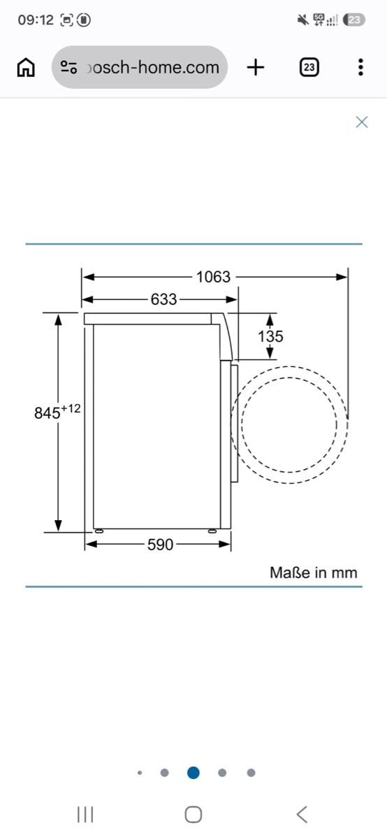 Bosch Lavatrici: Bosch Waschmaschine  – Usato da Bülach venduto da Mellinchen30 5