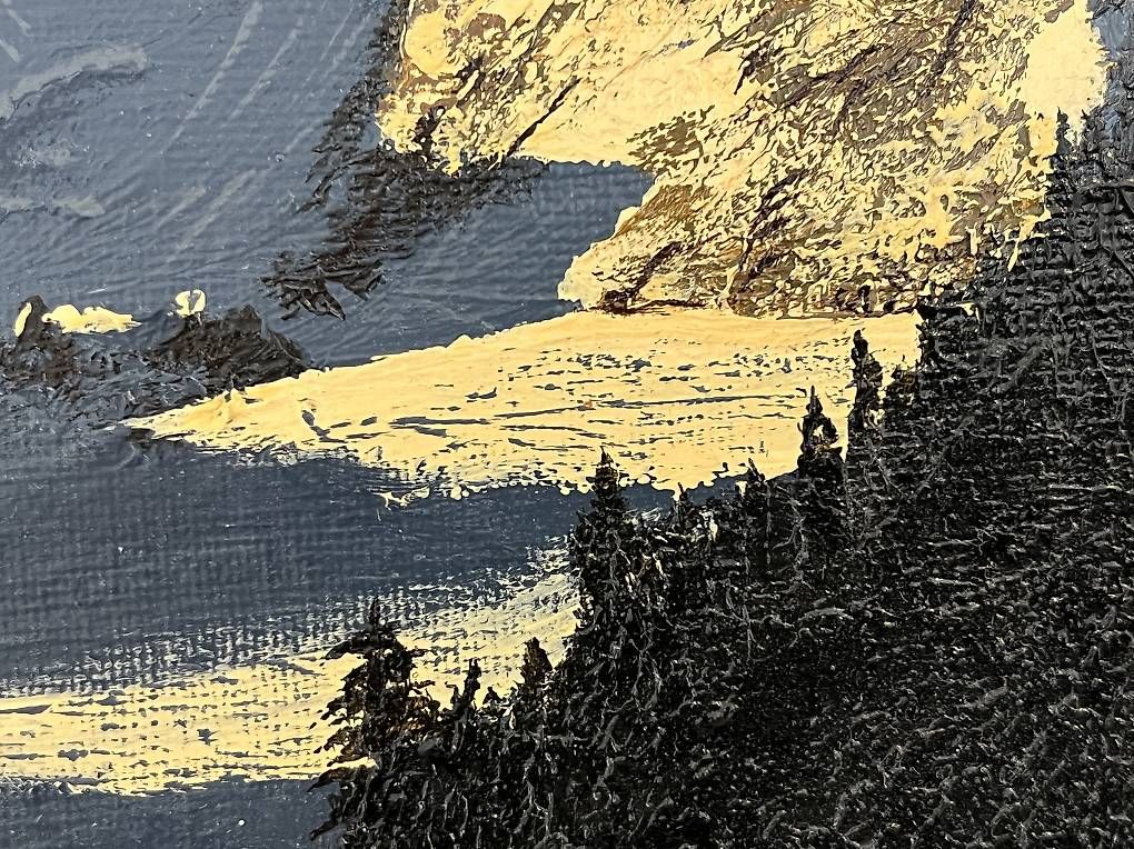 Dipinti: Lukas R. Vogel - Piz Palü – Usato da Bellinzona venduto da Nicola041 2