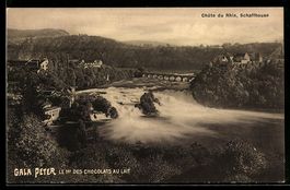 AK Schaffhouse, Chûte du Rhin