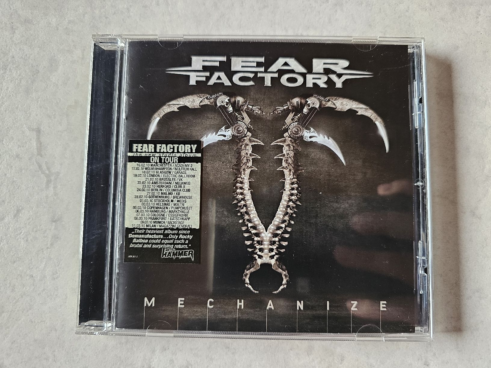 CD: Fear Factory  -  Mechanize – Usato da Schneisingen venduto da backstore24