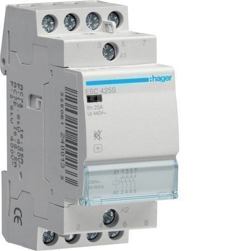 Hager Schalter: Hager Relais ESC425S 25A 4S 230V – Neu und originalverpackt aus Villmergen von Elektro-Mueller
