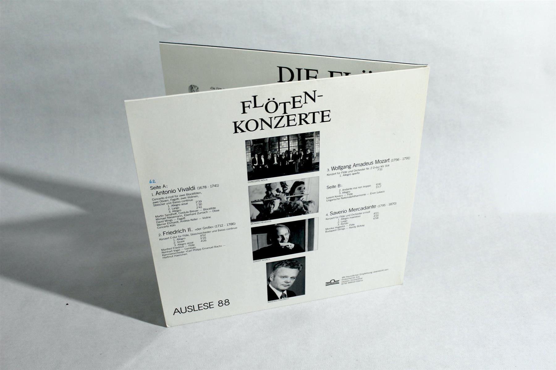 Strumenti musicali: FLÖTENKONZERTE: Auslese 88 – Usato da Bern venduto da kultiges 2