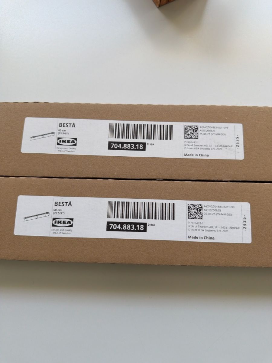 Ikea Scaffali:  IKEA Besta Schiene, 40cm, Originalverpackt – Usato da Morgarten venduto da elabaumann_ch