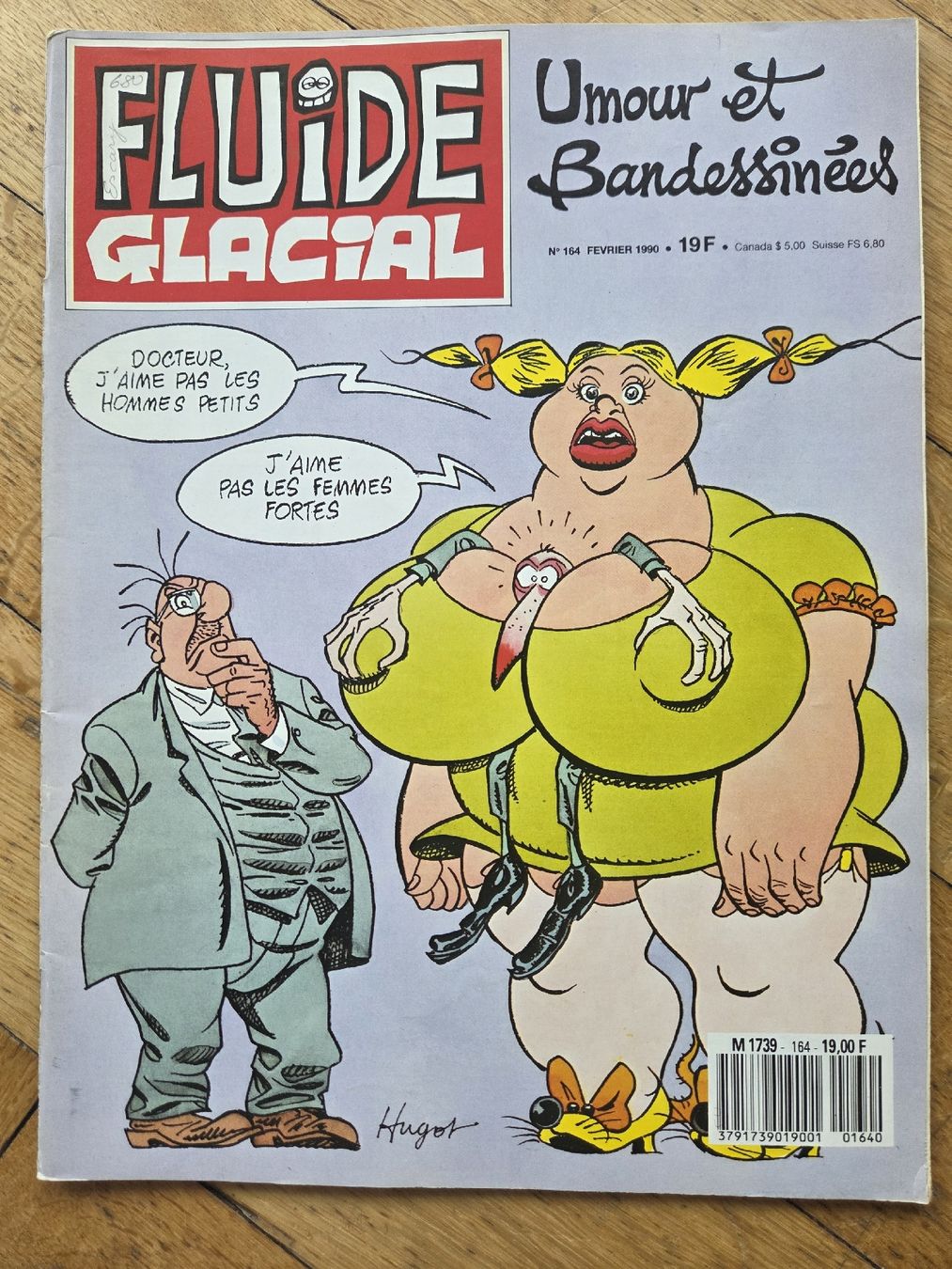 Comics: Fluide Glacial No. 164 - Février 1990 – Gebraucht aus Territet von Cenh