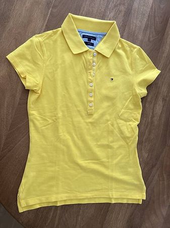 Tommy Hilfiger Polo Shirt gelb Gr. S