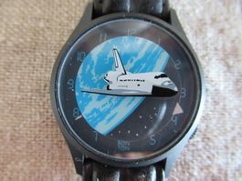 Vintage Bon Ton Spaceshuttle Watch Selten