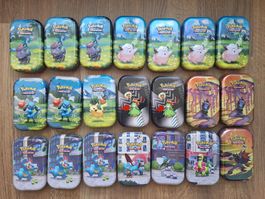 Pokemon Mini Tins leer / empty