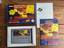 Samurai Shodown Super Nintendo SNES PAL Komplett selten TOP!