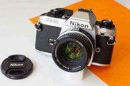 Nikon FG-20 mit Nikkor 50mm f1.8 AI - ab Service
