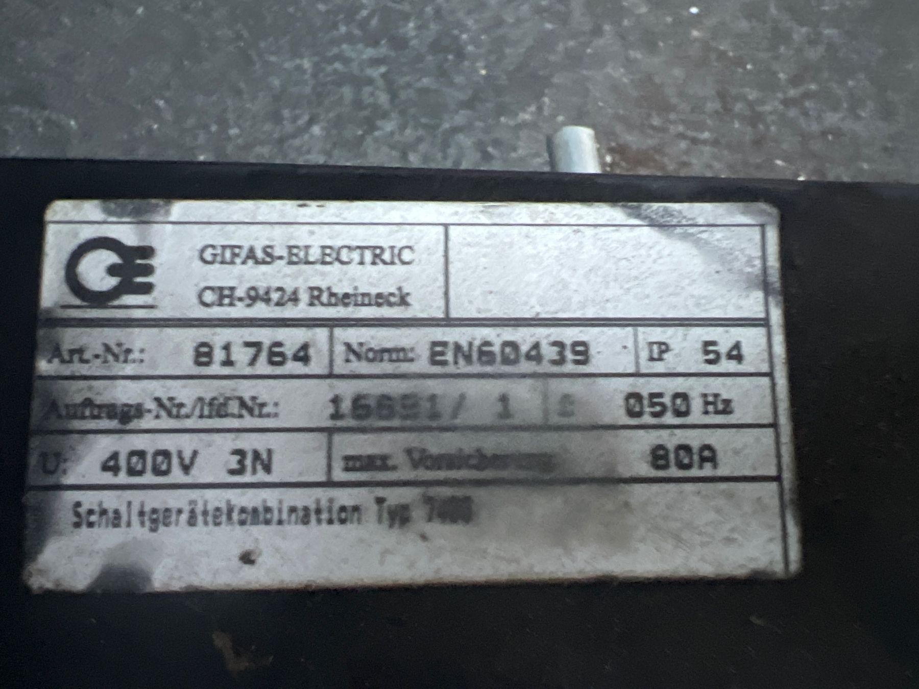 Alimentation électrique: Elektroverteiler Baustelle (alte starkstromstecker!) – D'occasion à Egg b. Zürich par SwissTradingAgency 7