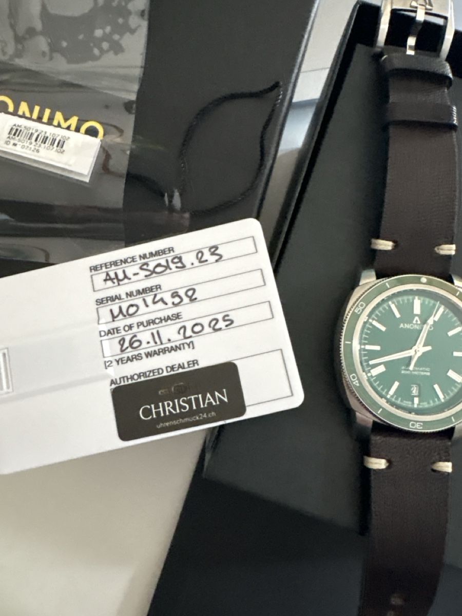 Anonimo Orologi: Anonimo Nautilo Vintage Grün – Nuovo (secondo la descrizione) da Bern venduto da Minok 7