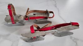 Vintage Kinderschlittschuhe, Antiquität 50er Jahre