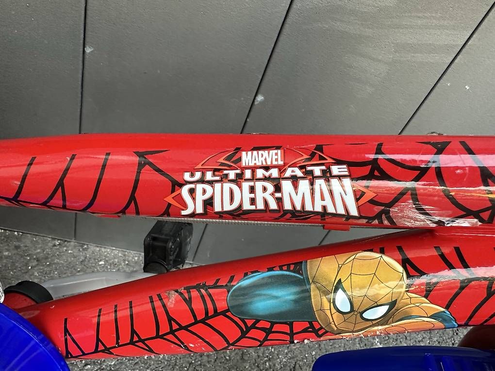 Vélos: Bicicletta bimbo Spiderman  – D'occasion à Quartino par DiloUsato 4