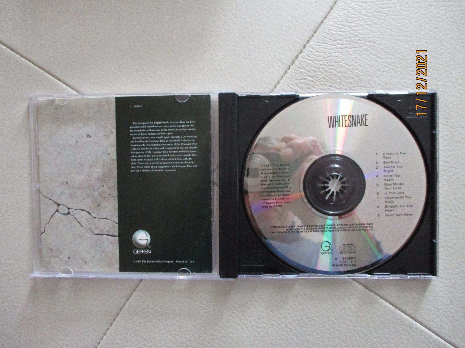 CDs: Whitesnake  --  Whitesnake – Gebraucht aus Liestal von Disc-Point 1