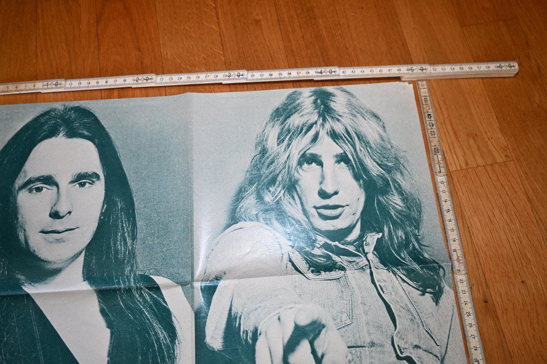 Riviste & Magazine: VINTAGE popfoto Poster STATUS QUO gross – Usato da Pfaffhausen venduto da mono_rec 3