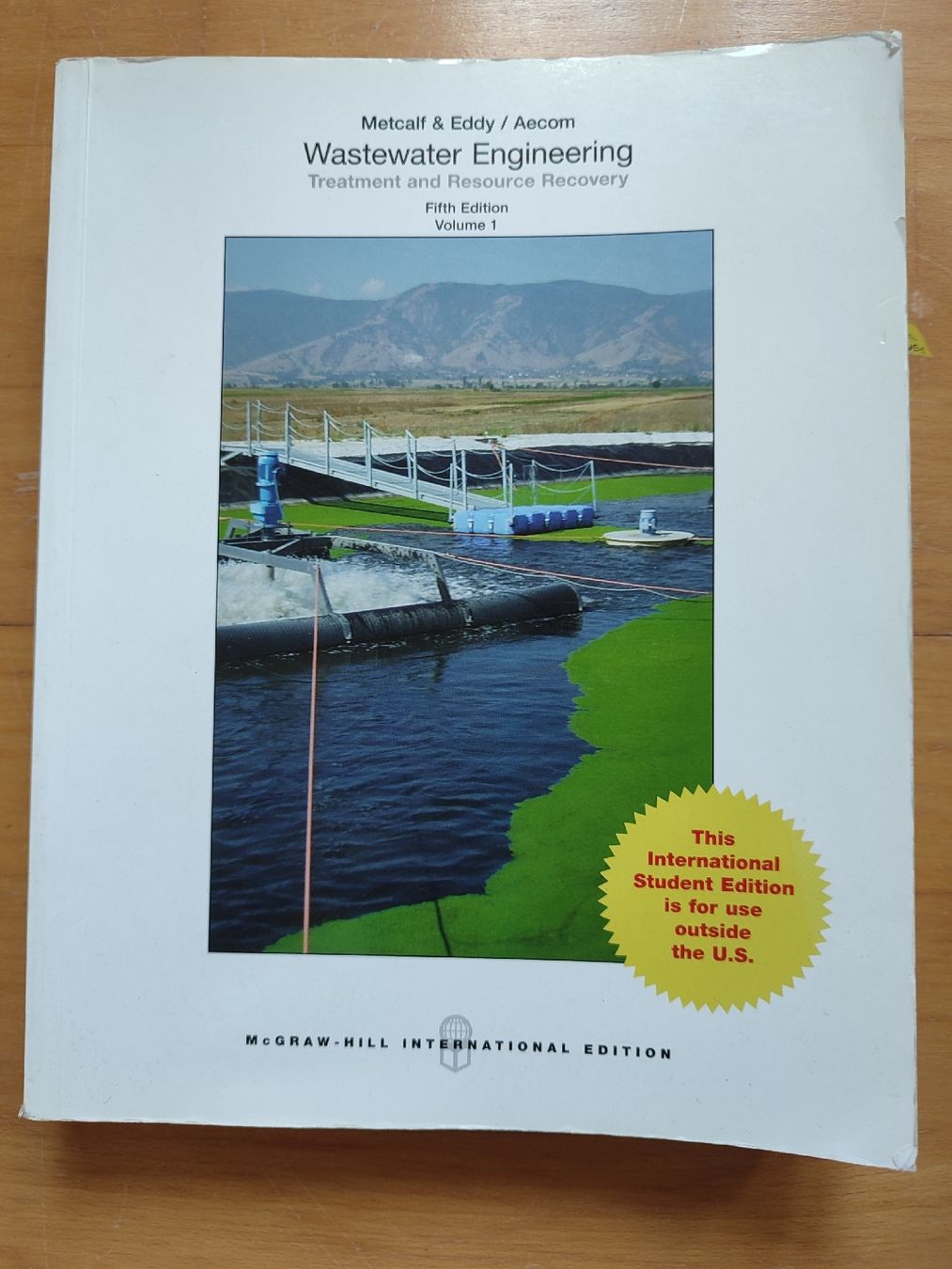 Libri: Metcalf & Eddy, Wastewater Engineering, 5th Edition, Vol.1&2 – Usato da Zürich venduto da tha_l2jy 1