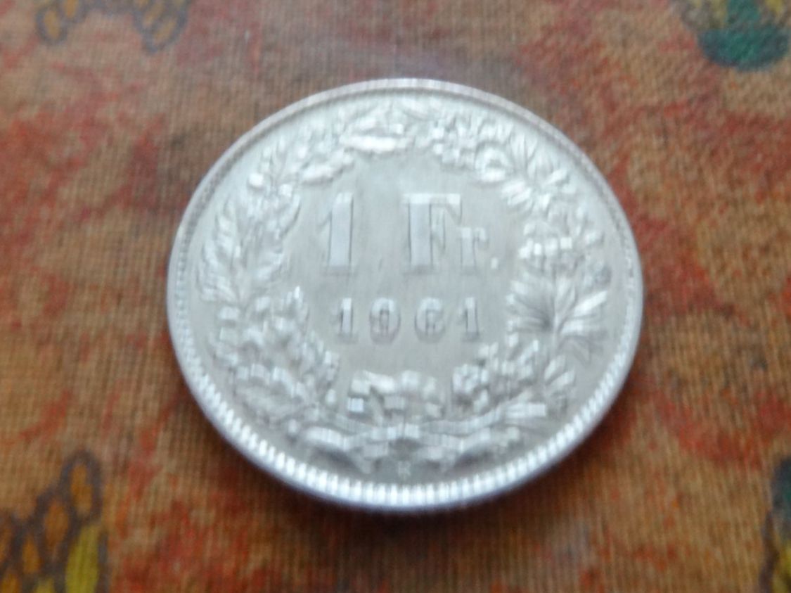 Tutti le monete: 1 Fr. 1961  (Y) – Usato da Romanel-sur-Lausanne venduto da Swift13