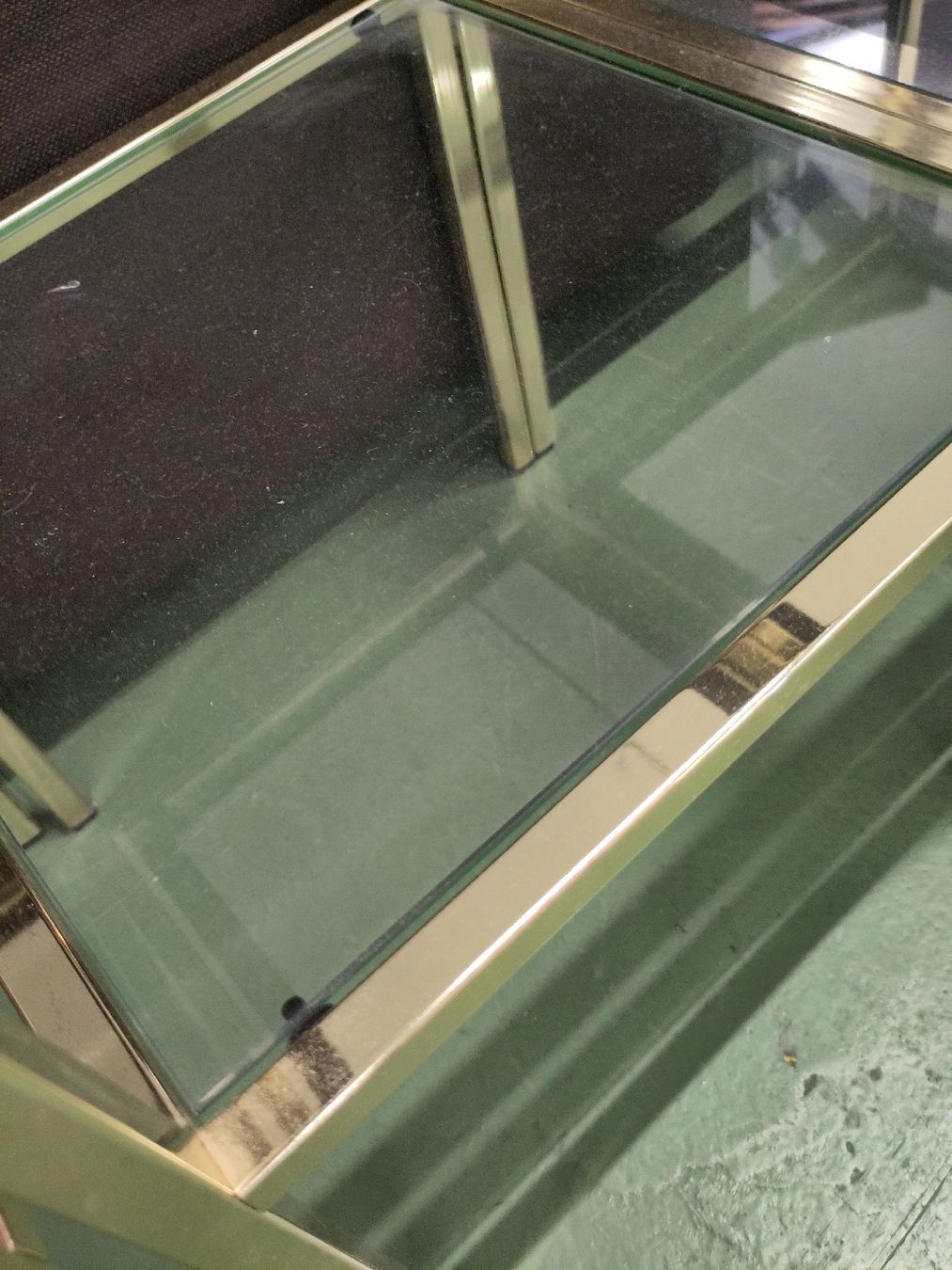 Tavoli: Beistelltische 2 Stück Glas&Messing – Usato da Pratteln venduto da Cartonsducoeur_bl 4