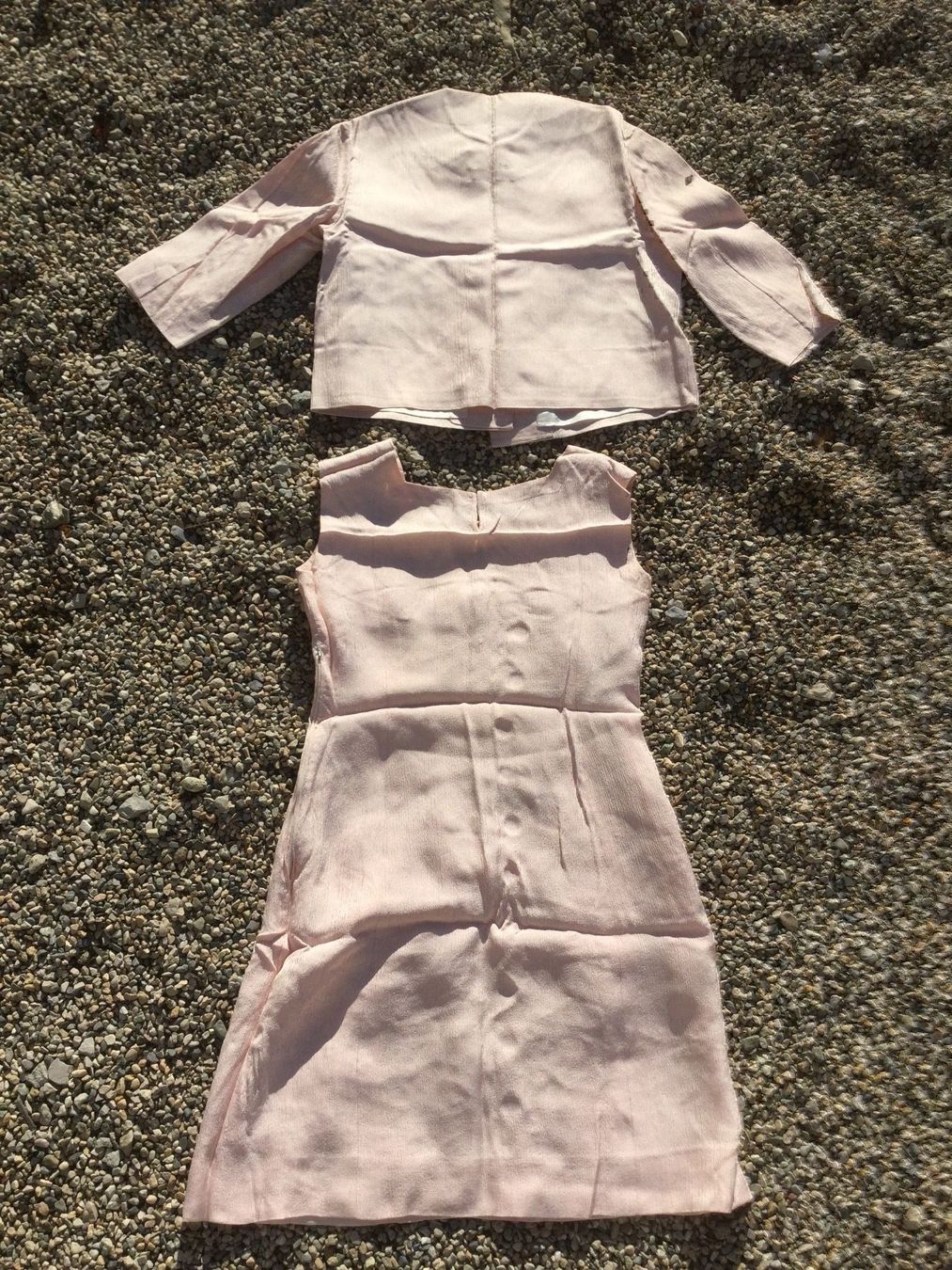 Vestiti: Robe + Veste rose Vintage 1968 – Usato da Agiez venduto da chouchanelle 8